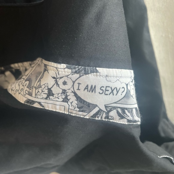 French XOOS Shirt funky print detailing size 1 - Picture 3 of 8